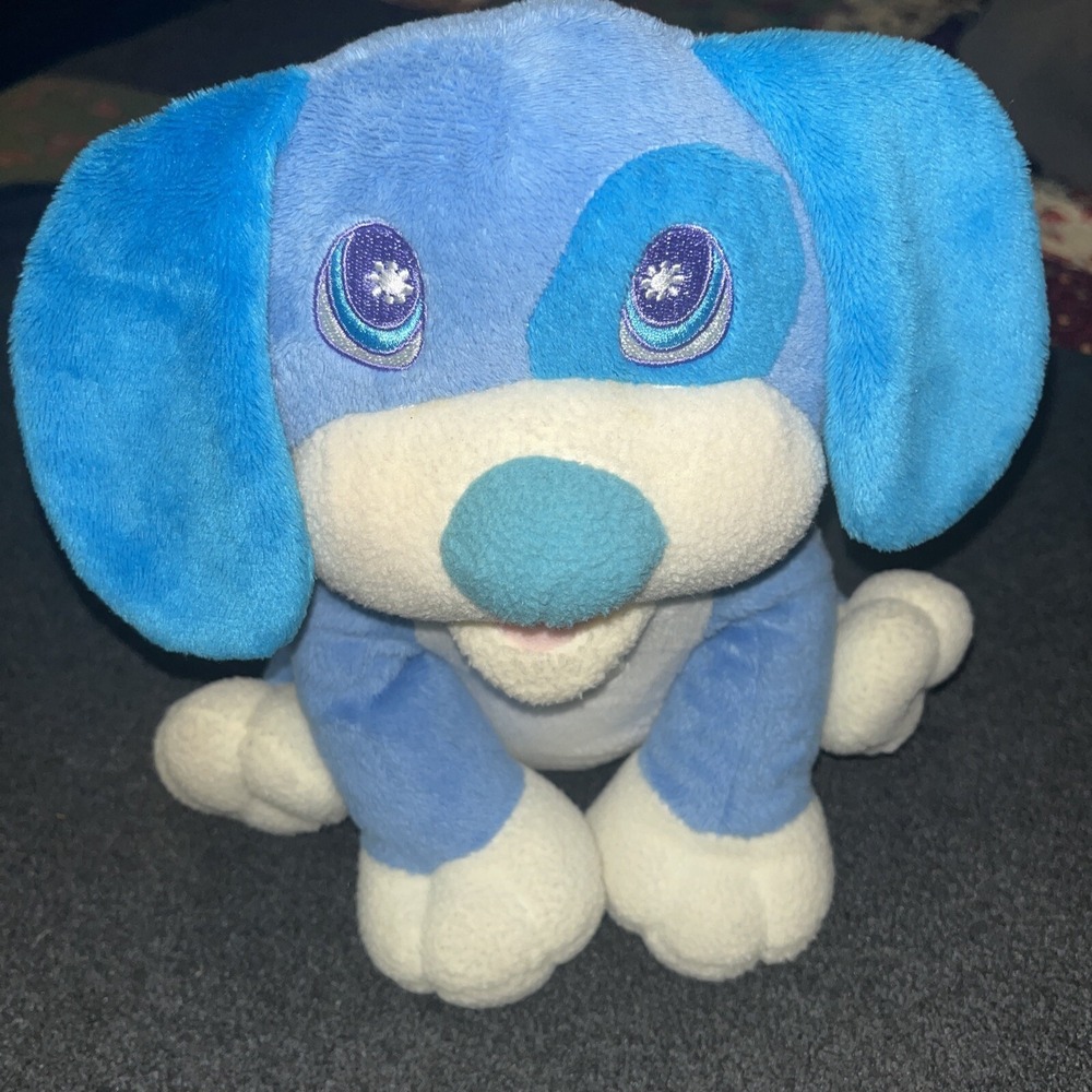 flashlight friends blue puppy dog plush 9" tall 2013
